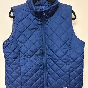 Land’s End Navy Quilted Vest
